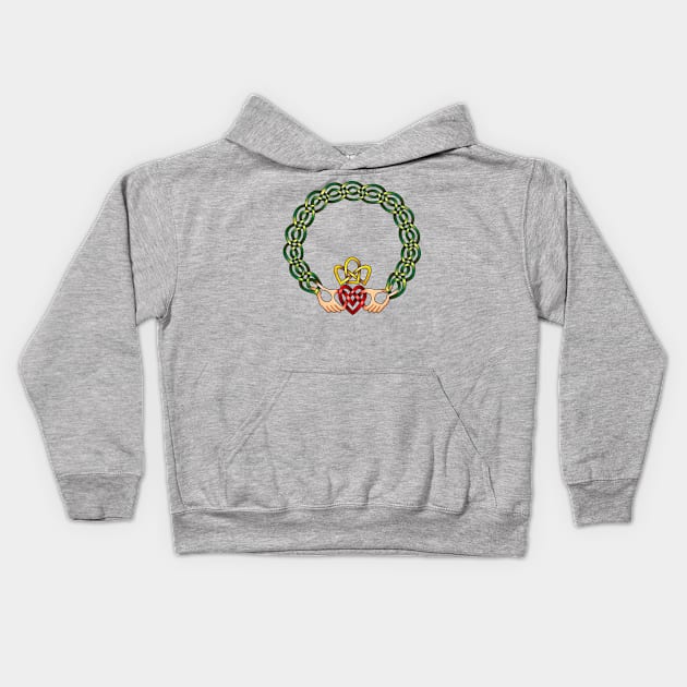 Claddagh Kids Hoodie by KnotYourWorld4